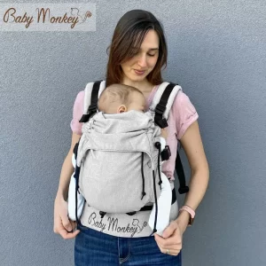 Regolo Mochila Babymonkey – Recién Nacido – Essential Gris Claro