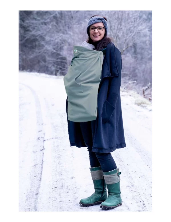 Cobertor universal de Porteo Softshel Buzzidil – Verde