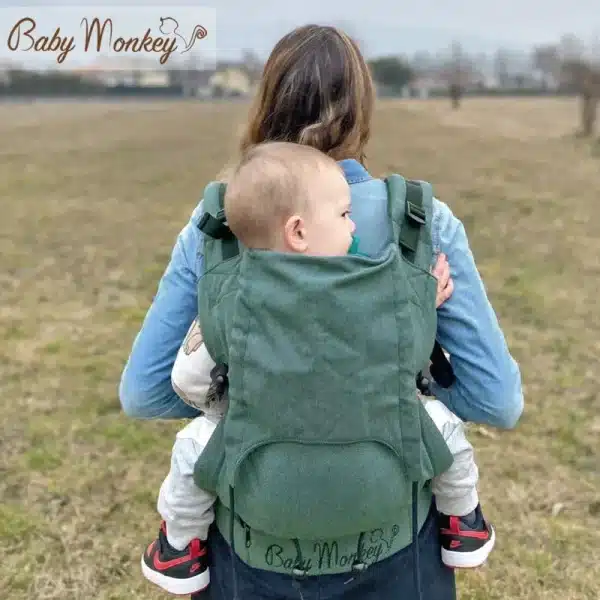 Babymonkey Essential Verde - Regolo Mochila Ergonómica